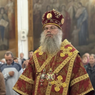​БОЖЕСТВЕННАЯ ЛИТУРГИЯ В БОГОЛЮБСКОМ КАФЕДРАЛЬНОМ СОБОРЕ