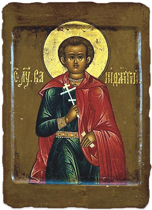 икона святому мученику Вонифатию